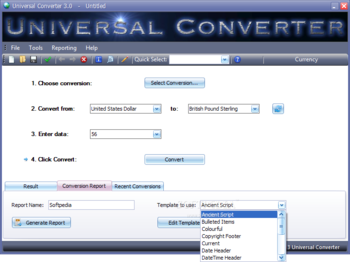 Universal Converter screenshot 3
