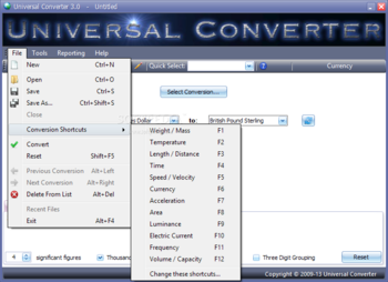 Universal Converter screenshot 4