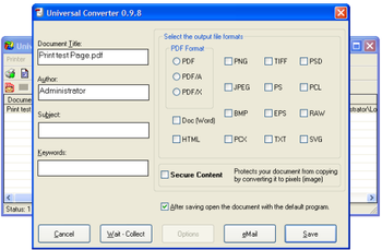 Universal Converter screenshot