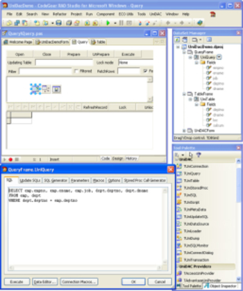 Universal Data Access Components for Lazarus screenshot
