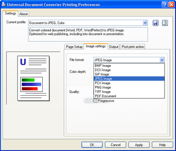 Universal Document Converter screenshot 5