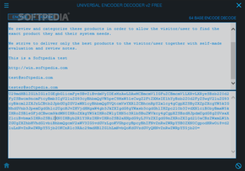 Universal Encoder Decoder screenshot 2