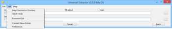 Universal Extractor screenshot 3