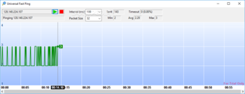 Universal Fast Ping screenshot