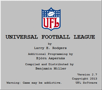 Universal Football League screenshot