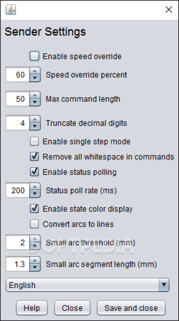 Universal Gcode Sender screenshot 3