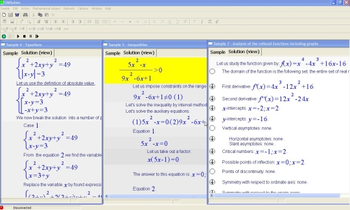 Universal Math Solver screenshot