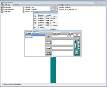 Universal Play List Editor screenshot 2