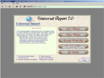 Universal Report screenshot 2