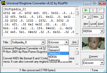 Universal Ringtone Converter screenshot