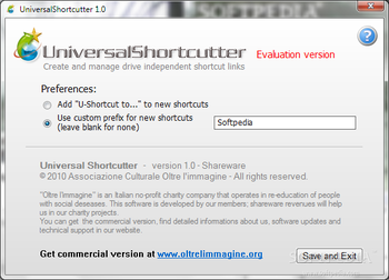 Universal Shortcutter screenshot