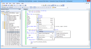 Universal SQL Editor screenshot 2