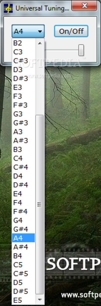 Universal Tuning Fork screenshot