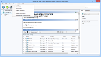 Universal Type Server screenshot 10