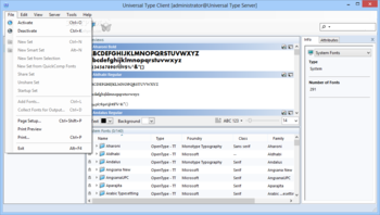 Universal Type Server screenshot 9