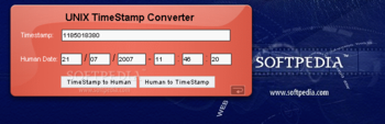 UNIX TimeStamp Converter screenshot