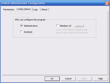 Unlock Administrator screenshot 2