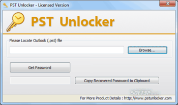 Unlock PST screenshot 2