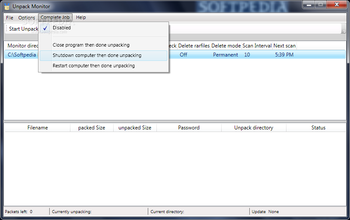 Unpack Monitor screenshot 2