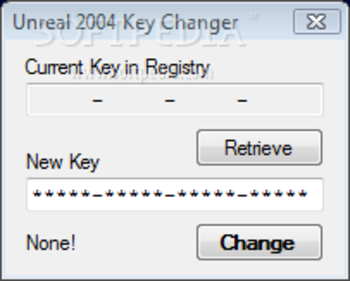 Unreal 2004 Key Changer screenshot