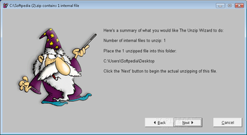 Unzip Wizard screenshot 5