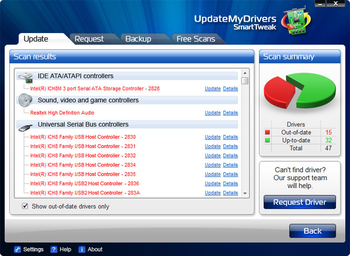 UpdateMyDrivers screenshot