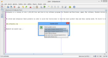 Updater for jEdit screenshot 2