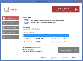 UpdateStar Drivers screenshot 2