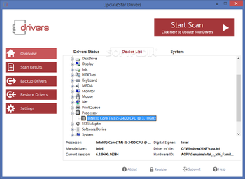 UpdateStar Drivers screenshot 3