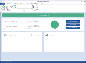 UpdateStar Freeware Edition screenshot