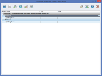 UpdateStar Product KeyFinder screenshot 11