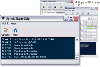 Uplink Skype to Sip Adapter screenshot 3
