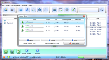 Upload FTP screenshot 3