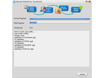 Upload Rabbit for Facebook screenshot 7