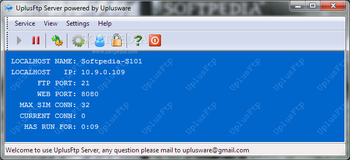 UplusFTP Server screenshot