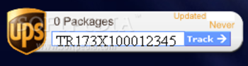 UPS Package Tracking screenshot
