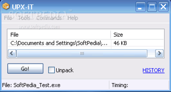 UPX-iT screenshot