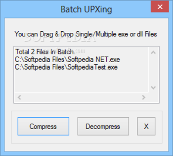 UPX IT screenshot 3