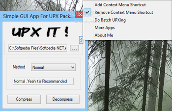 UPX IT screenshot 4