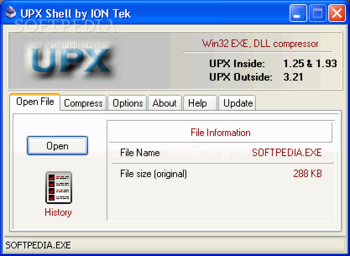 UPX Shell screenshot 3