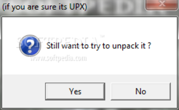 UPX Unpacker screenshot 3