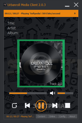 Urbanroll Media Client screenshot