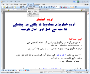 Urdu Editor screenshot 4