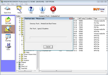 Urgentrecovery Professional screenshot 2