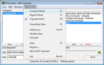 URL Organizer 2 screenshot 3