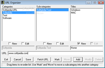 URL Organizer Free screenshot