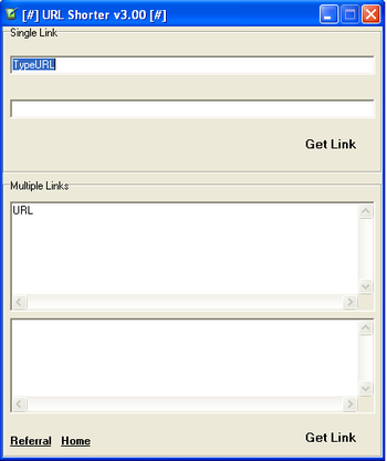 URL Shorter screenshot