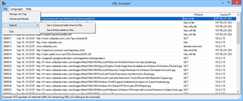 URL Snooper screenshot 3