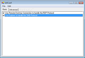 UrlConf screenshot
