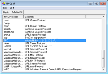 UrlConf screenshot 3